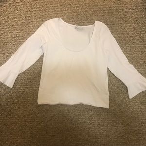 Zara Bell Sleeve Crop Top